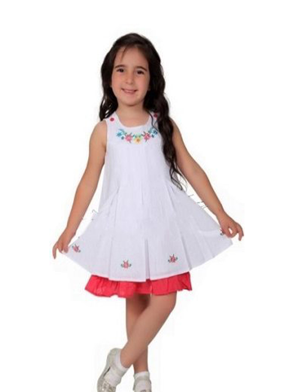 Belinay Çocuk Şile Bezi Elbise Belinay Çocuk Şile Bezi Elbise